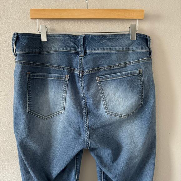 Torrid Denim Jeans Stretch Skinny Triple Buttons Plus Size 18 - Picture 6 of 9